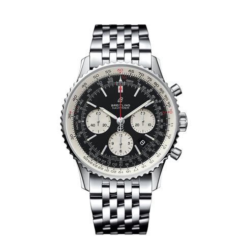 breitling navitimer ab0121211b1a1|Navitimer B01 Chronograph 43 Stainless steel .